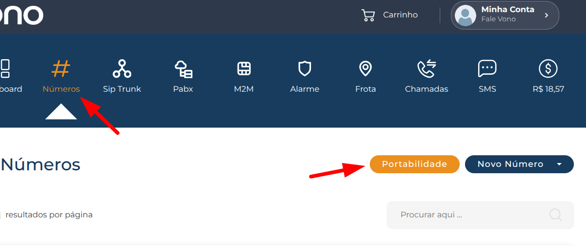 Status portabilidade 01