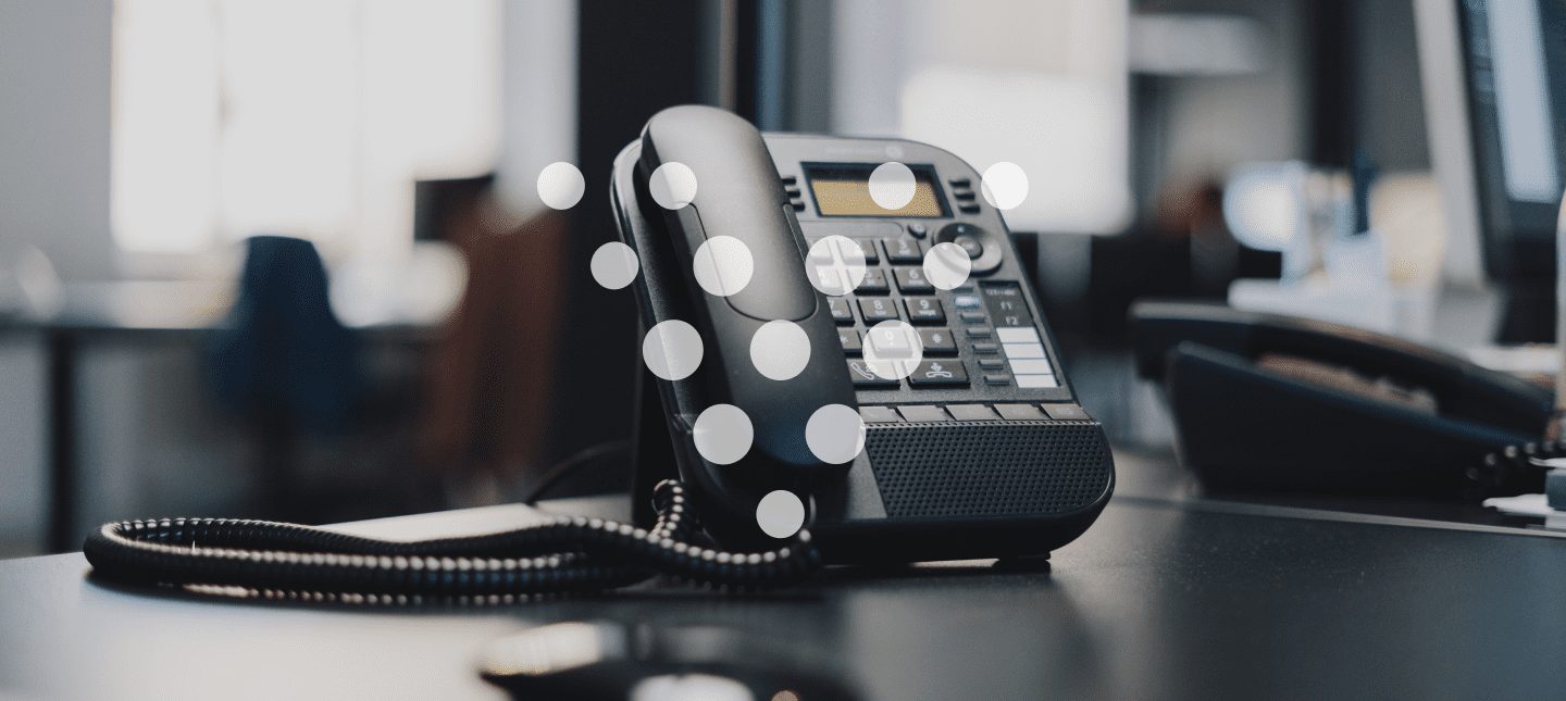 exemplo de telefone para a telefonia VoIP